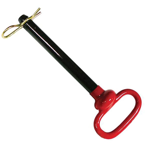 Aftermarket 52084 Red Handle Hitch Pin 3/4" X 6-1/2" Fits Ford Tractors 1939 to 1964 HII20-0037 - main